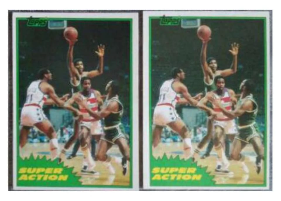 1981 Topps Robert Parish #108 card