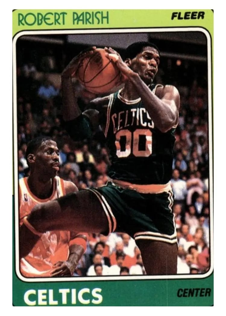 1988 Fleer Robert Parish #12 card