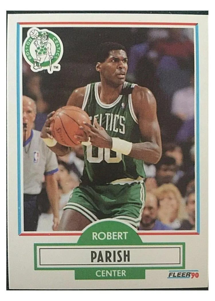 1990 Fleer Robert Parish #13 card