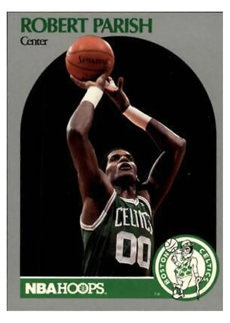1990 Hoops Robert Parish #45 card