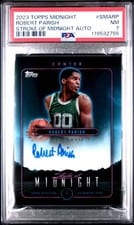 2023-24 Topps Midnight Stroke of Midnight Autographs Robert Parish #SMA-RP card