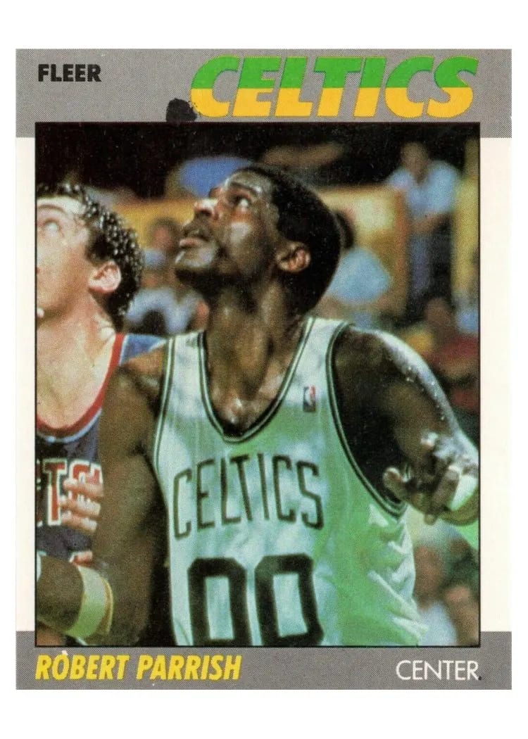 1987 Fleer Robert Parrish #81 card