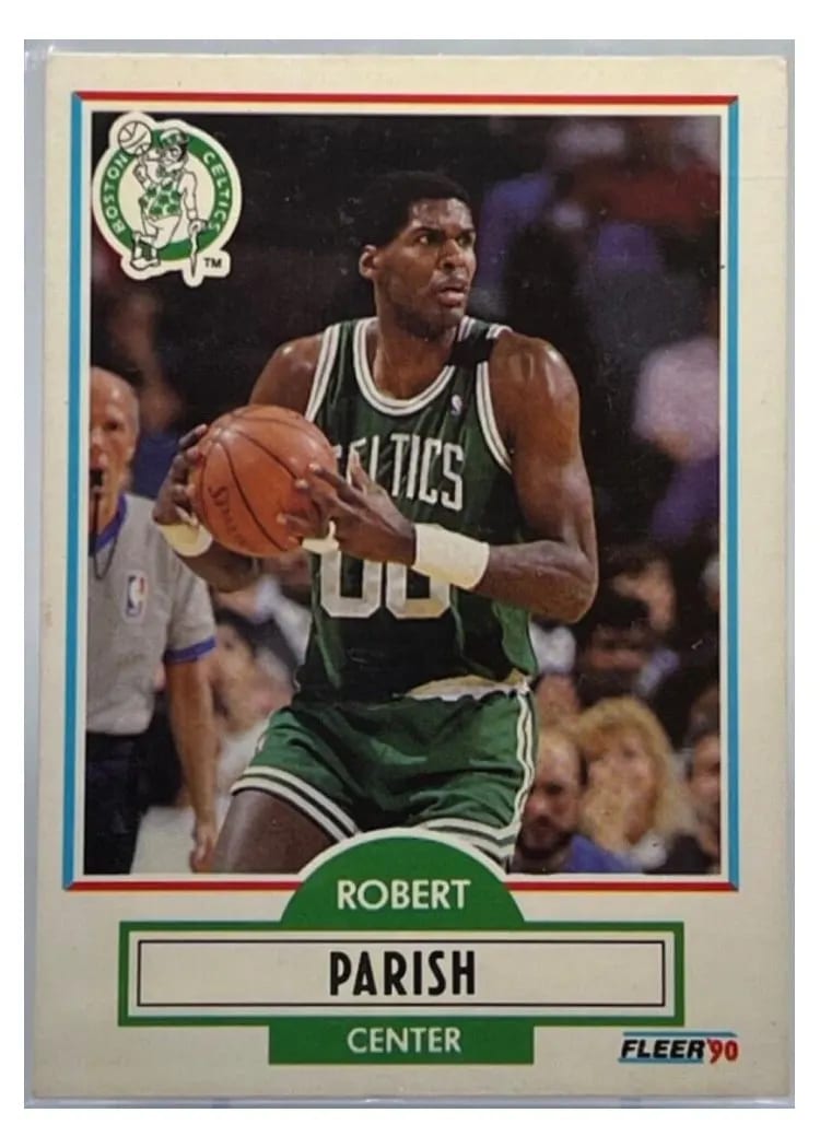 1990 Fleer Robert Parrish #13 card