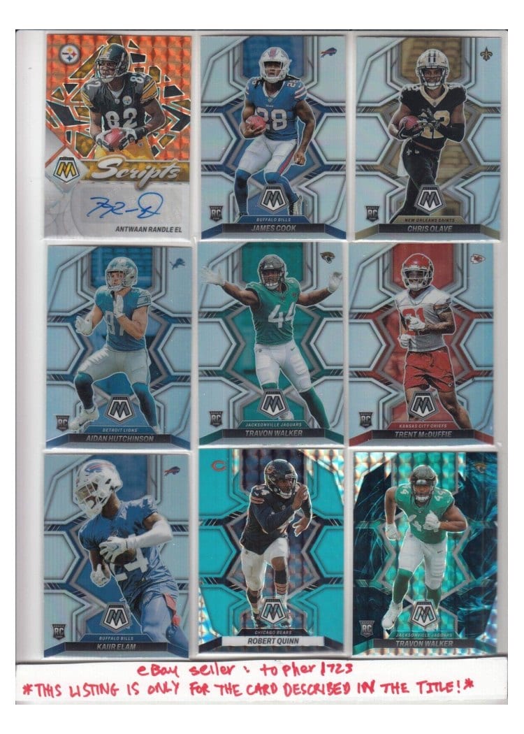 2022 Panini Mosaic Base Set Robert Quinn #36 card