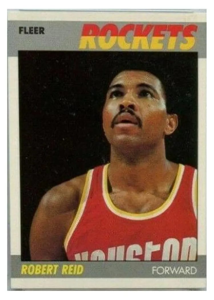 1987 Fleer Robert Reid #91 card