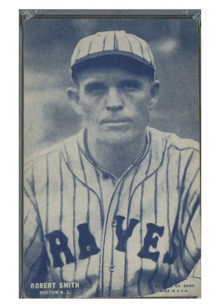 1928 Exhibits Robert Smith card