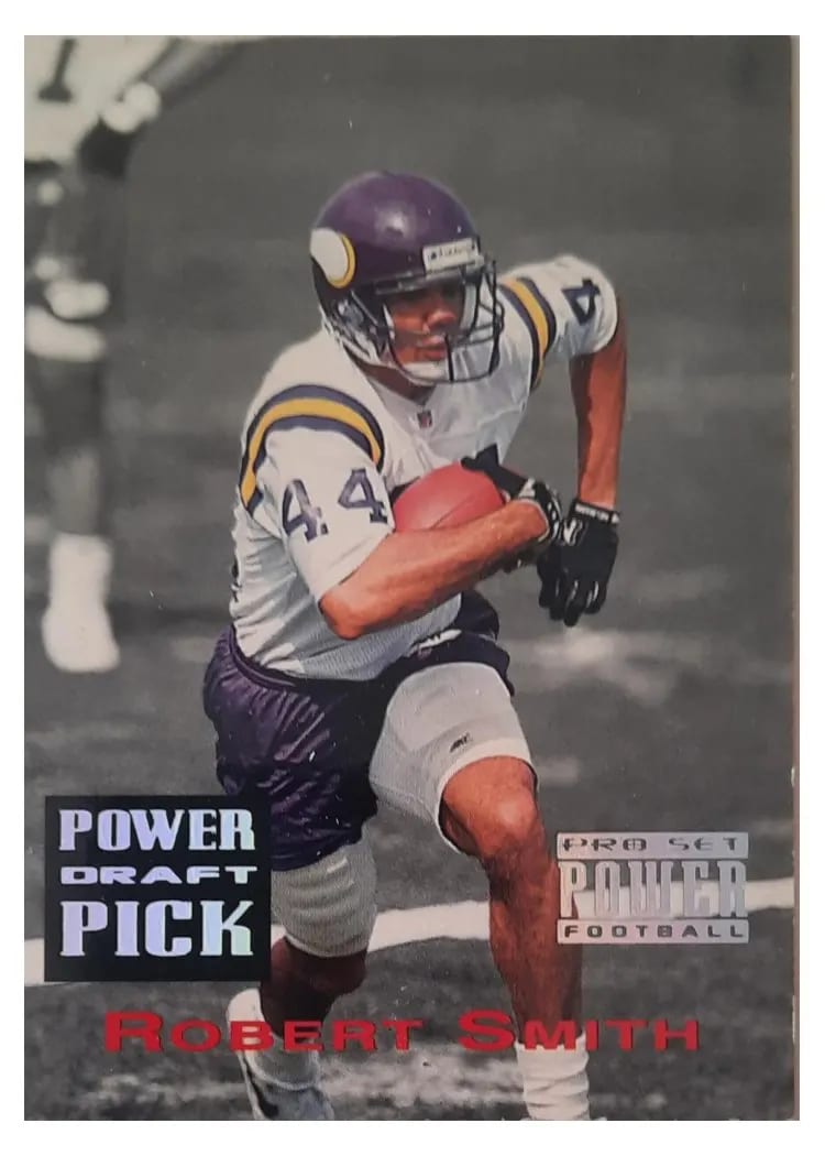 1993 Pro Set Power Draft Picks Robert Smith #PDP30 card