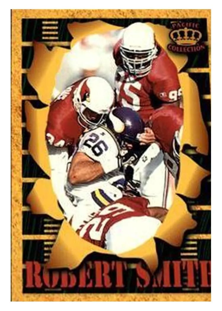 1996 Pacific Invincible Smash Mouth Robert Smith #SM97 card