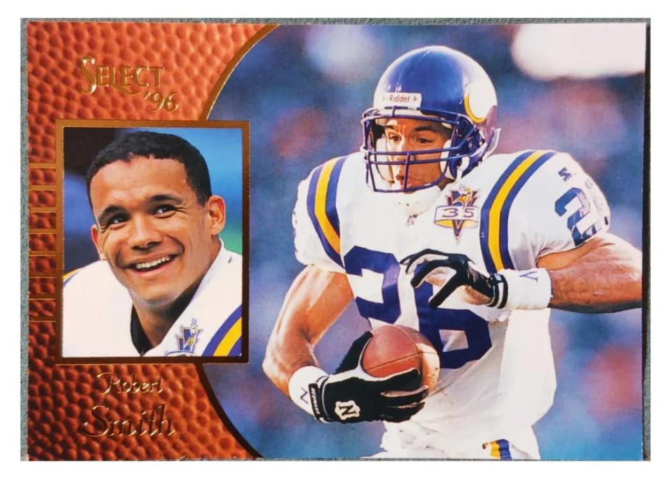 1996 Select Robert Smith #71 card