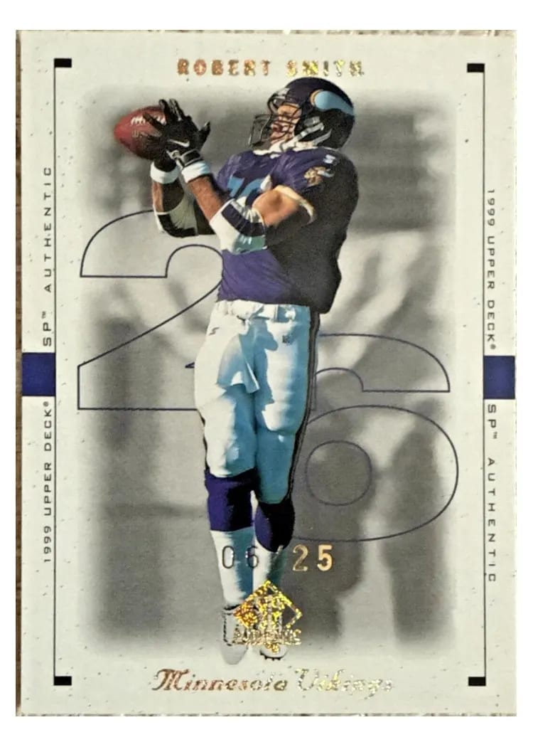 1999 SP Authentic Robert Smith Excitement Gold #48 card