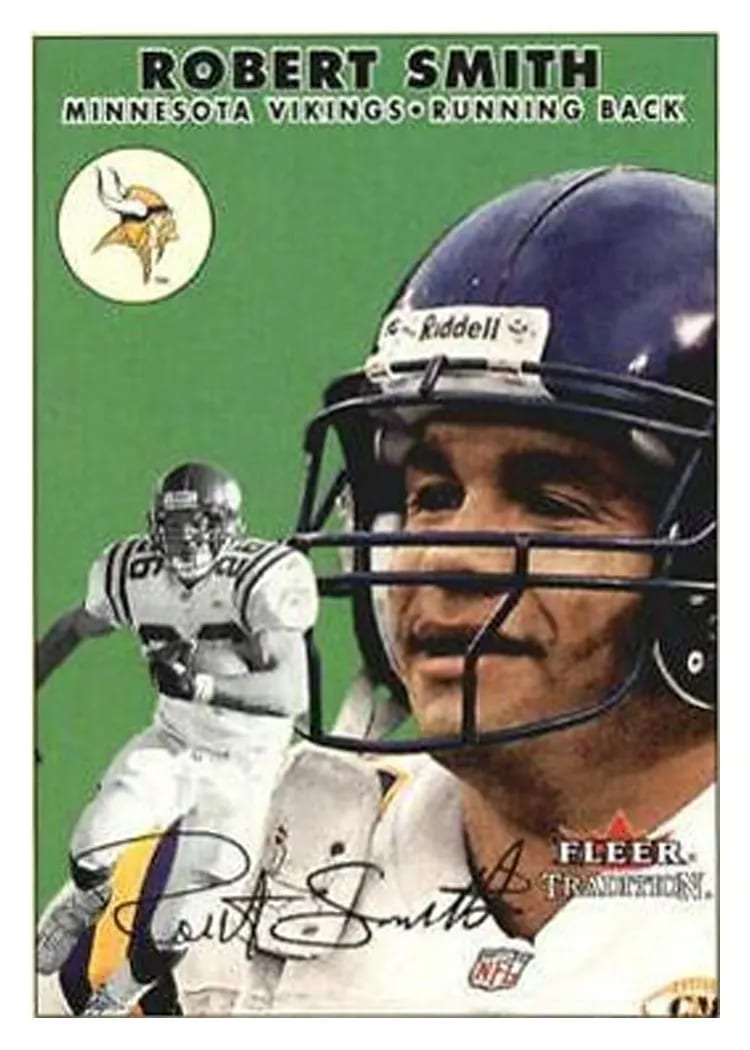 2000 Fleer Tradition Robert Smith #46 card