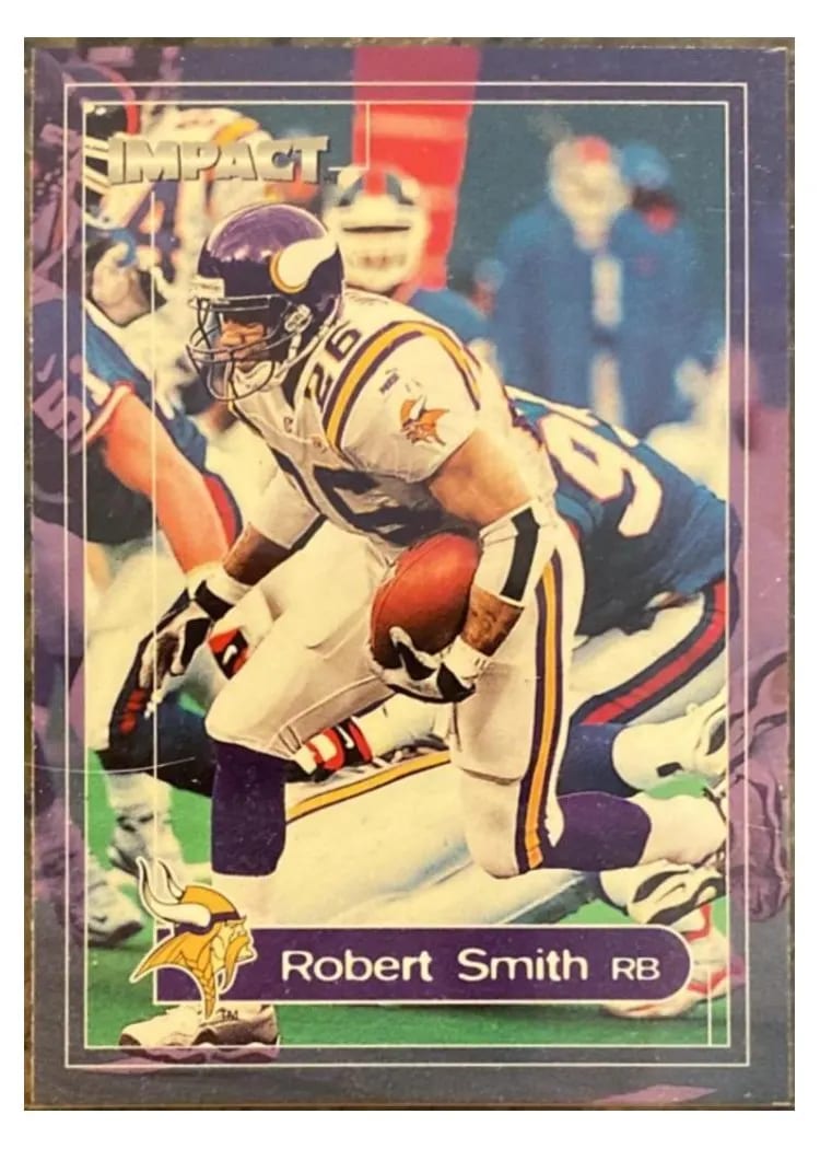 2000 Skybox Impact Robert Smith #5 card
