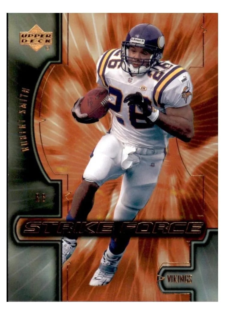 2000 Upper Deck Strike Force Robert Smith #SF12 card