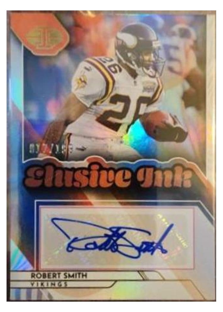 2022 Panini Illusions Elusive Ink Robert Smith #EI-RSM card