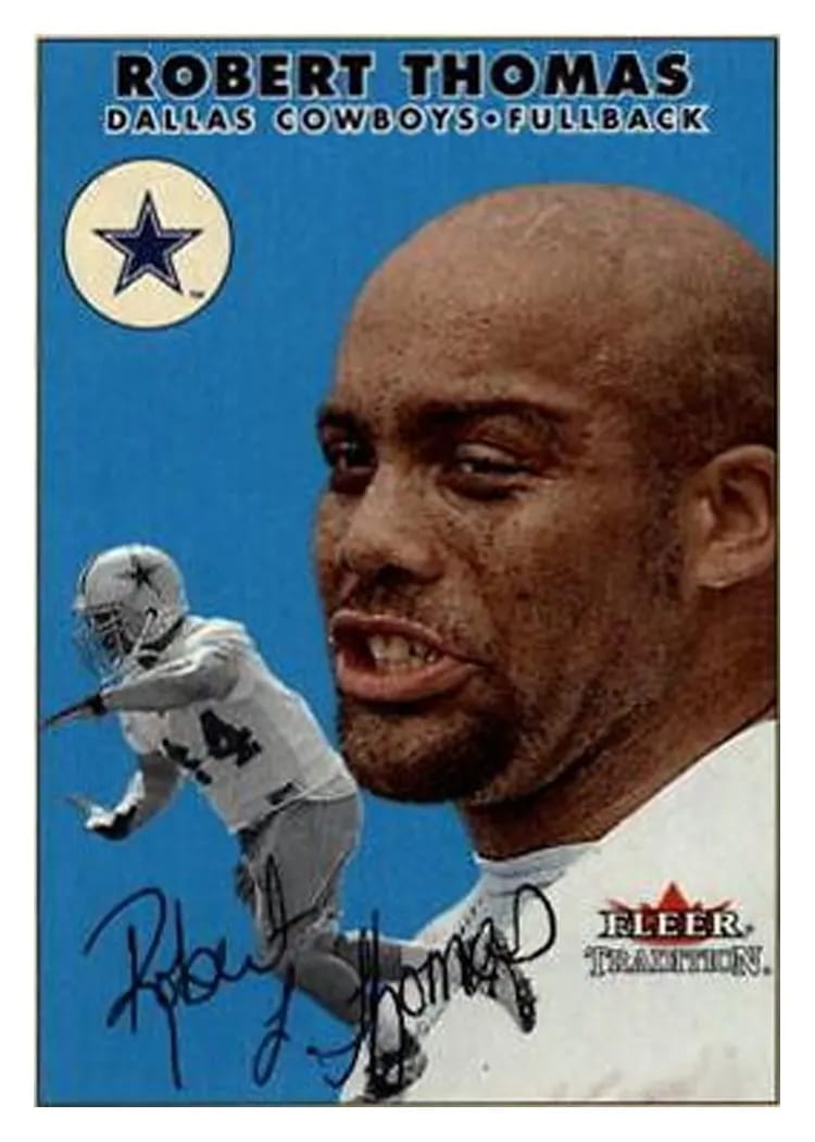 2000 Fleer Tradition Robert Thomas #69 card