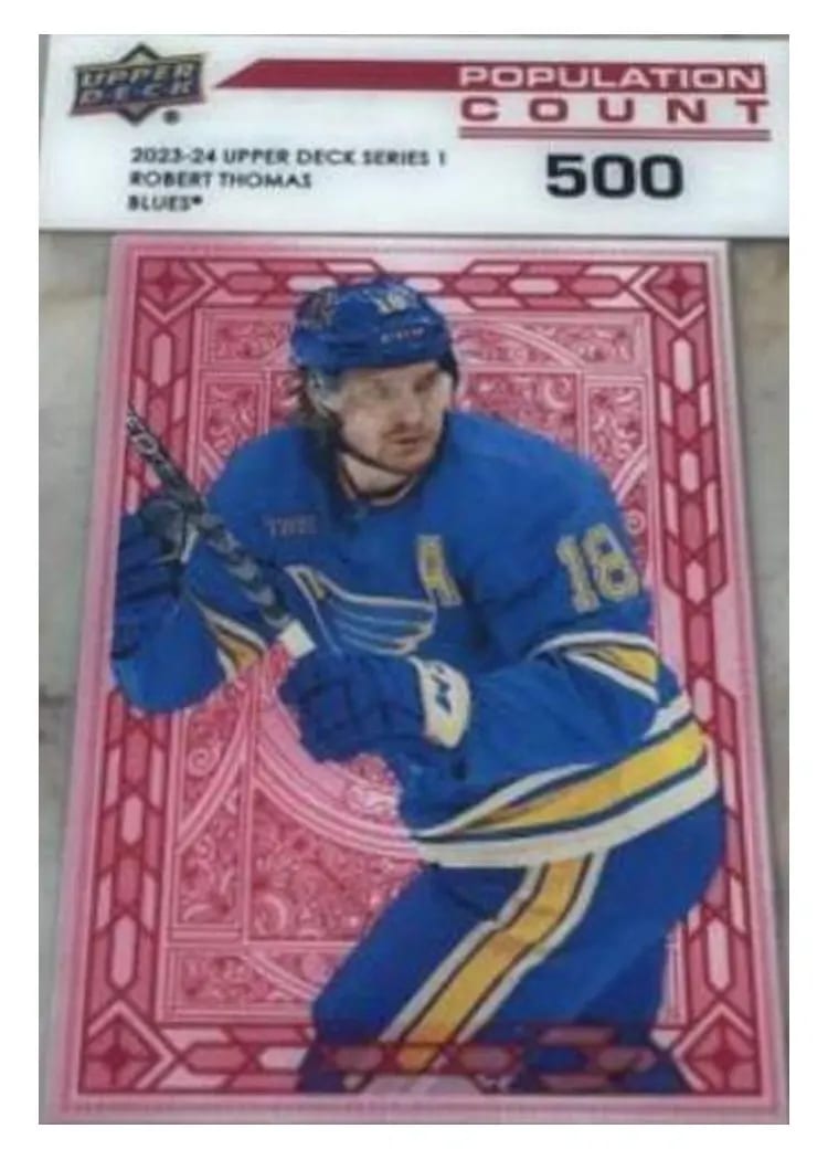 2023-24 Upper Deck Population Count Robert Thomas #PC-18 card