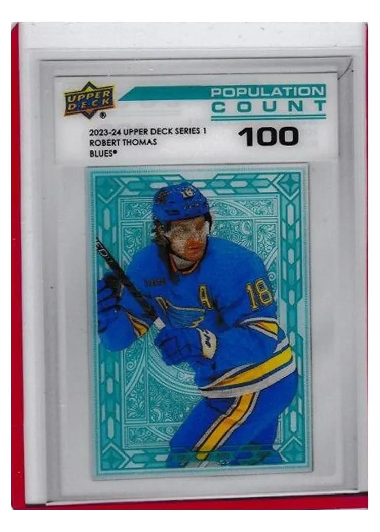 2023-24 Upper Deck Population Count Robert Thomas #PC-18 card
