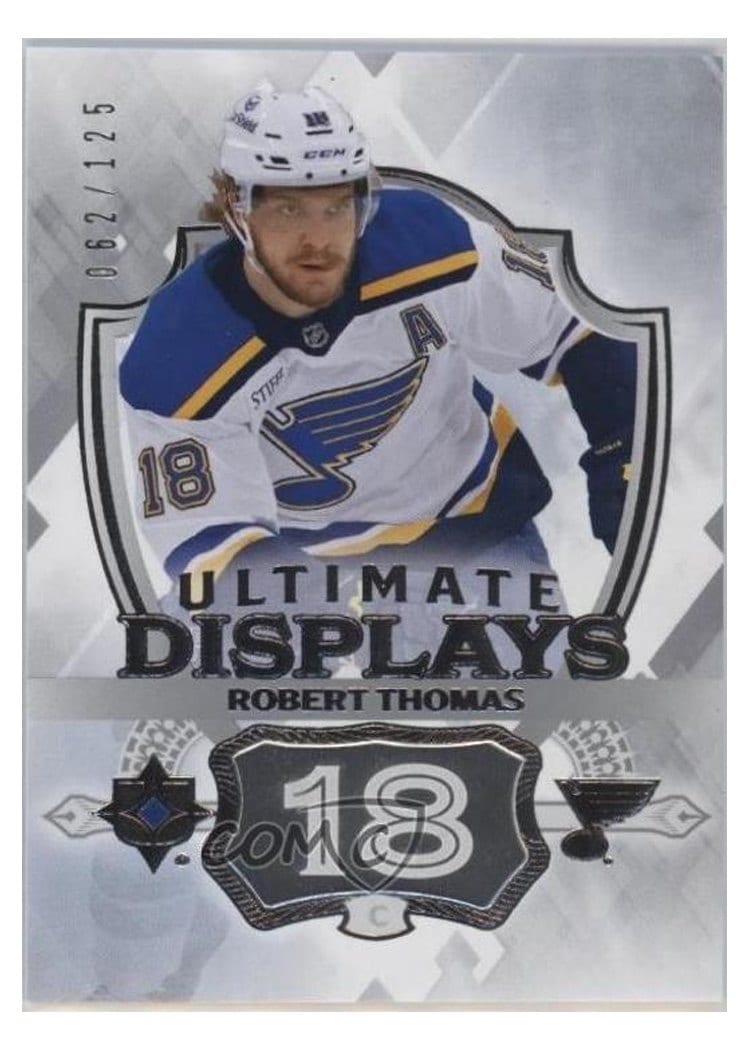 2023-24 Upper Deck Ultimate Collection Ultimate Displays Robert Thomas #UD-RT card
