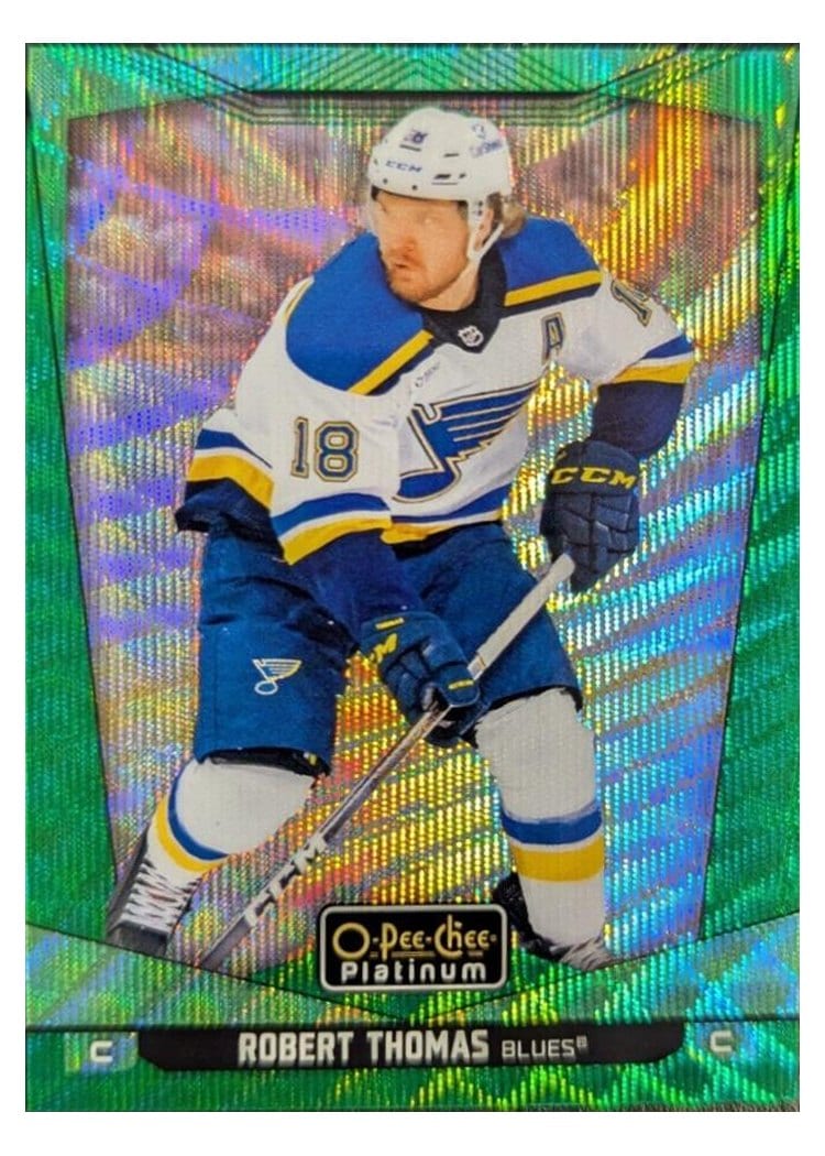 2024-25 O-Pee-Chee Platinum Base Set Robert Thomas #93 card