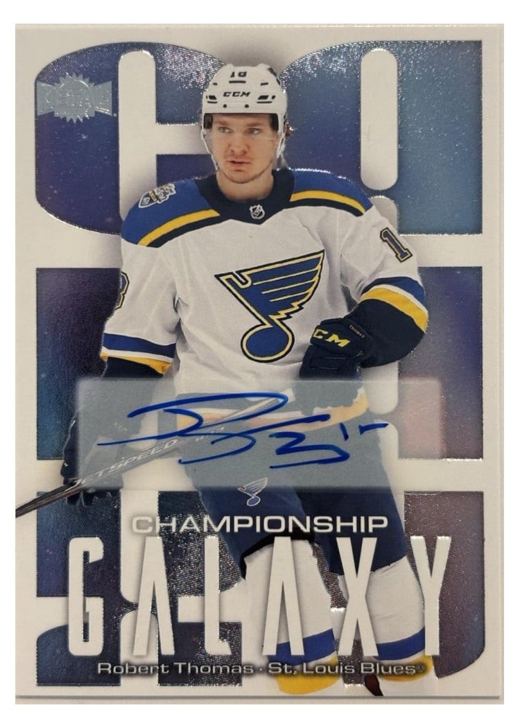2025-26 SkyBox Metal Universe Championship Galaxy Auto Robert Thomas #CG-11 card