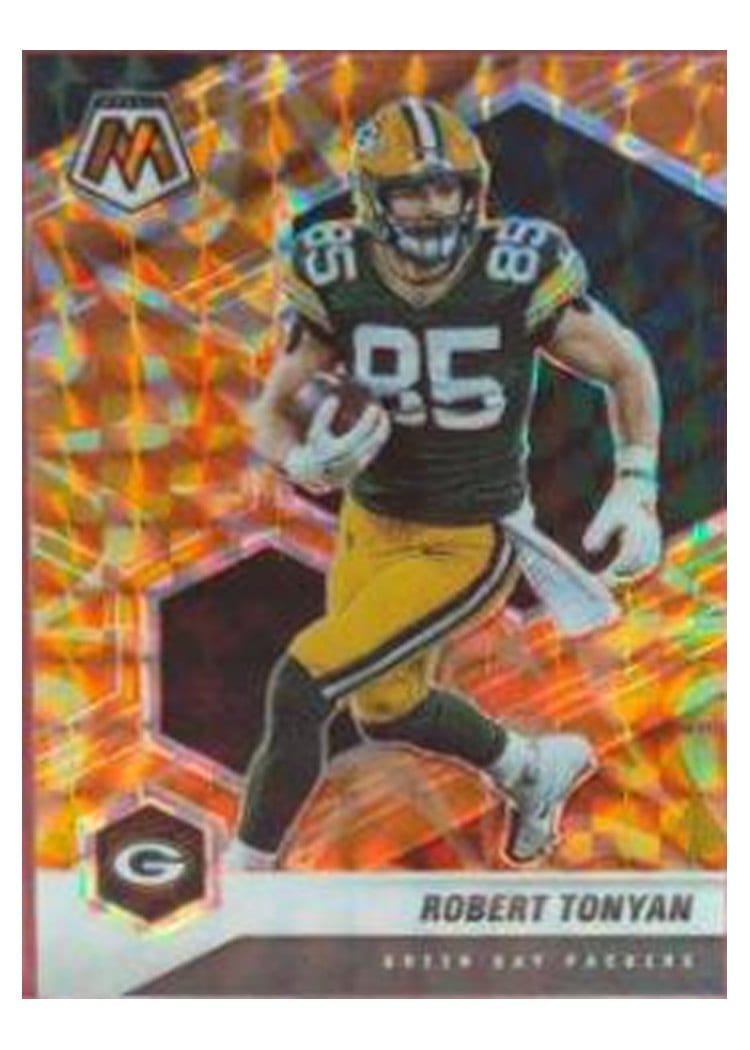 2021 Panini Mosaic Base Set Robert Tonyan #83 card