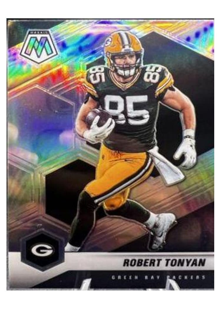 2021 Panini Mosaic Base Set Robert Tonyan #83 card