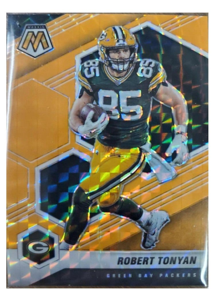 2021 Panini Mosaic Base Set Robert Tonyan #83 card