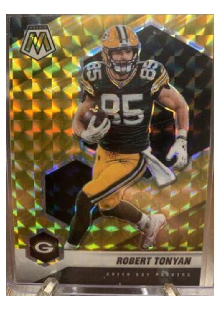 2021 Panini Mosaic Base Set Robert Tonyan #83 card