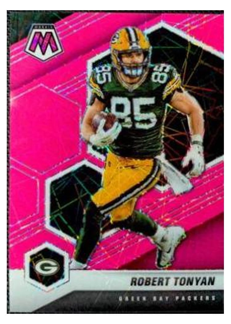 2021 Panini Mosaic Base Set Robert Tonyan #83 card