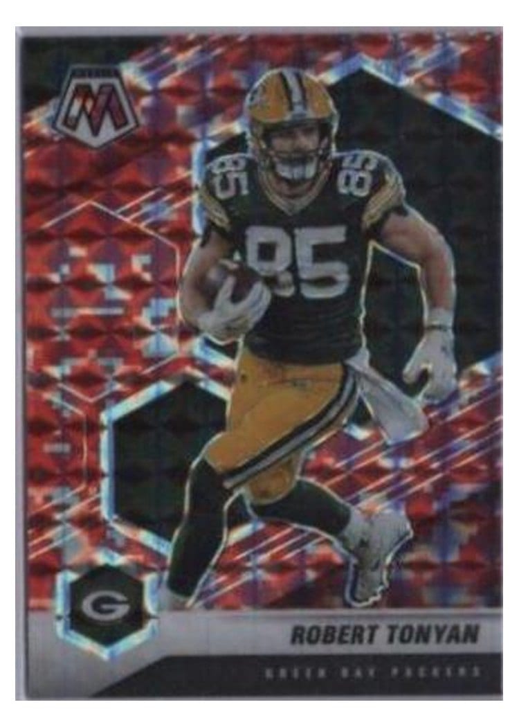 2021 Panini Mosaic Base Set Robert Tonyan #83 card