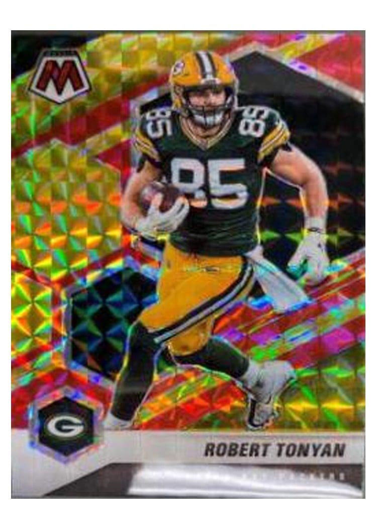 2021 Panini Mosaic Base Set Robert Tonyan #83 card