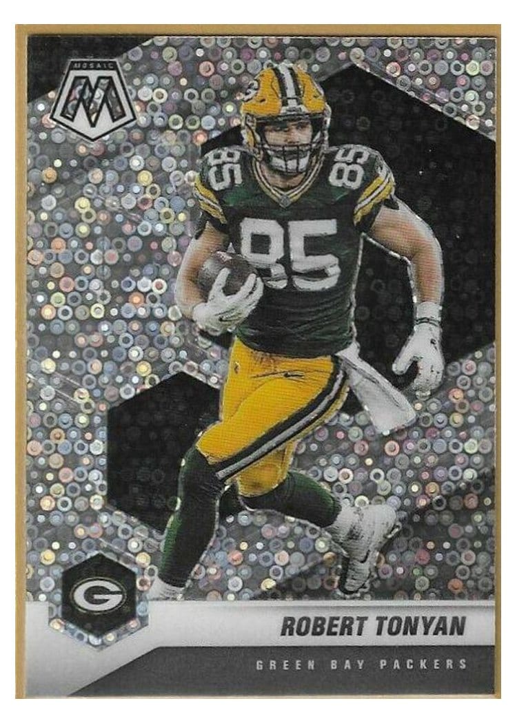 2021 Panini Mosaic Base Set Robert Tonyan #83 card