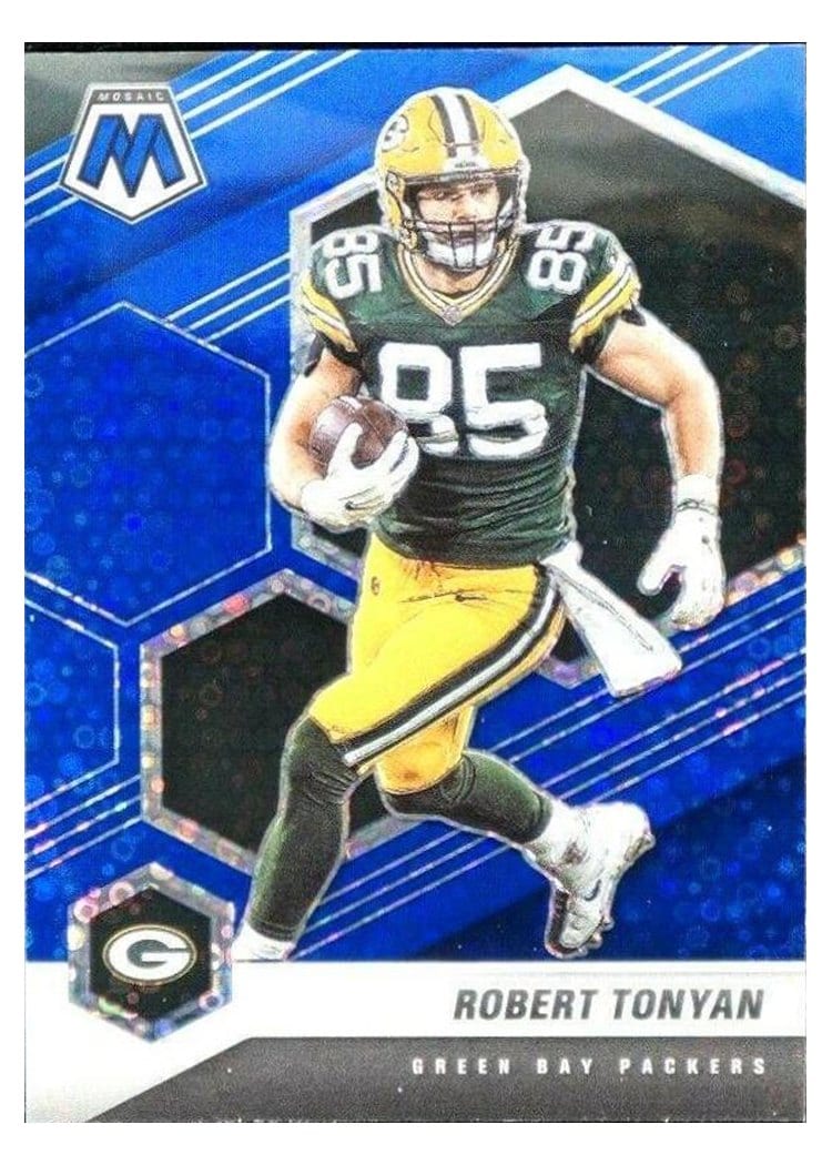 2021 Panini Mosaic Base Set Robert Tonyan #83 card