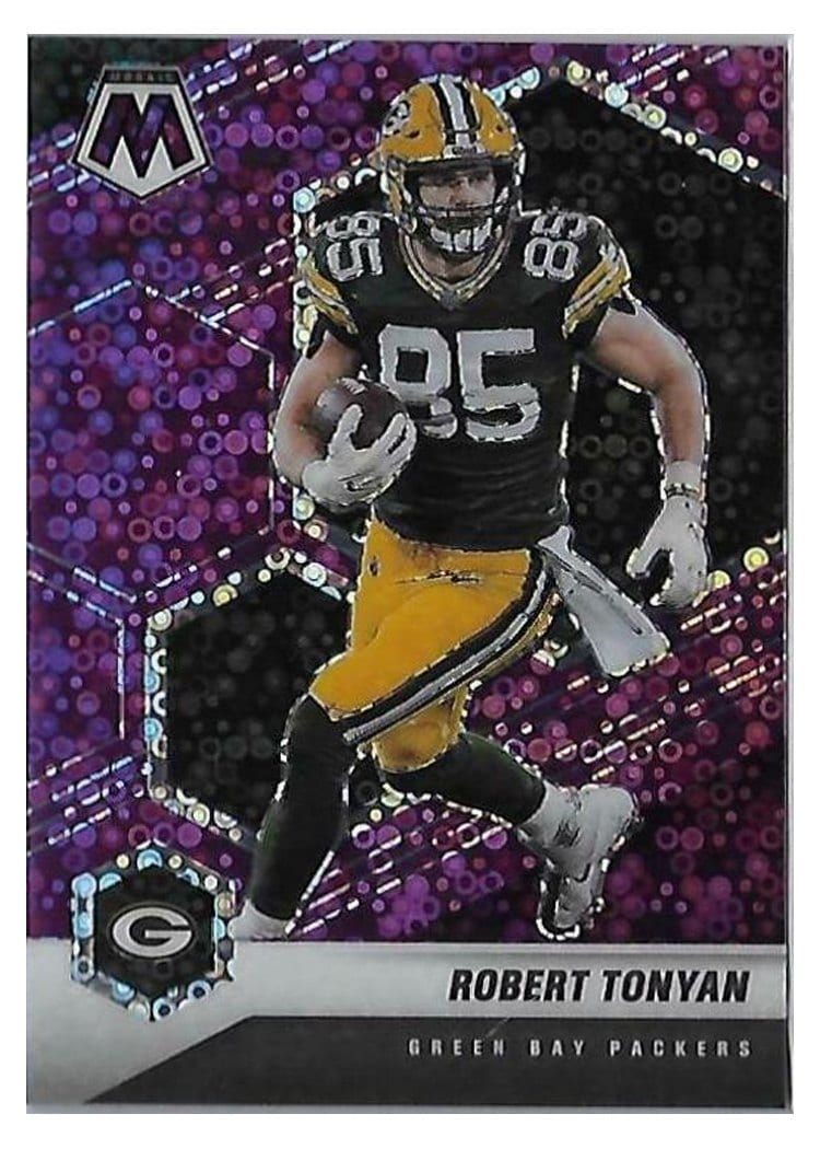 2021 Panini Mosaic Base Set Robert Tonyan #83 card