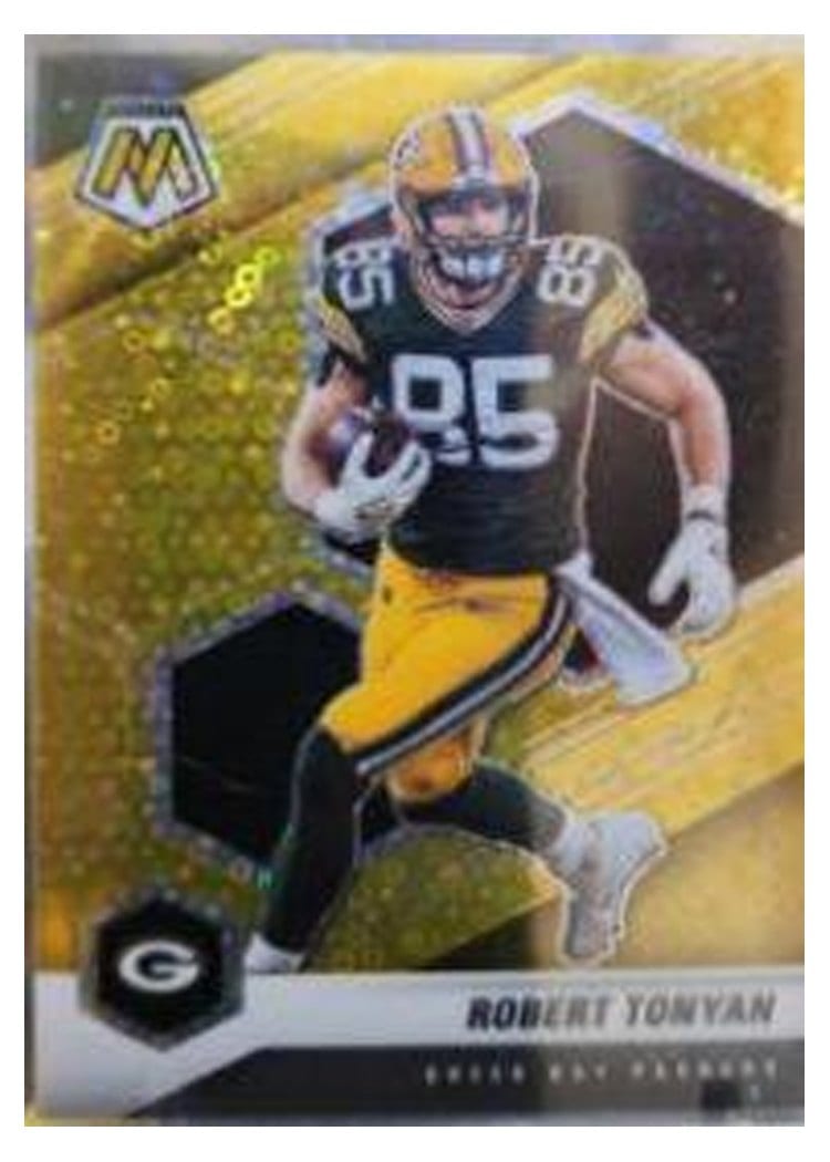 2021 Panini Mosaic Base Set Robert Tonyan #83 card