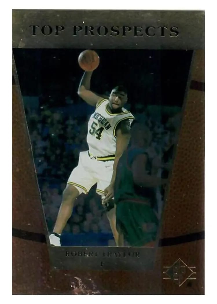 1998 SP Top Prospects Robert Traylor #46 card