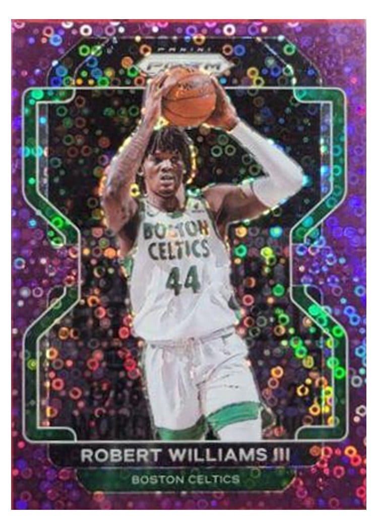 2021-22 Panini Prizm Base Set Robert Williams III Fast Break Purple Prizm #162 card