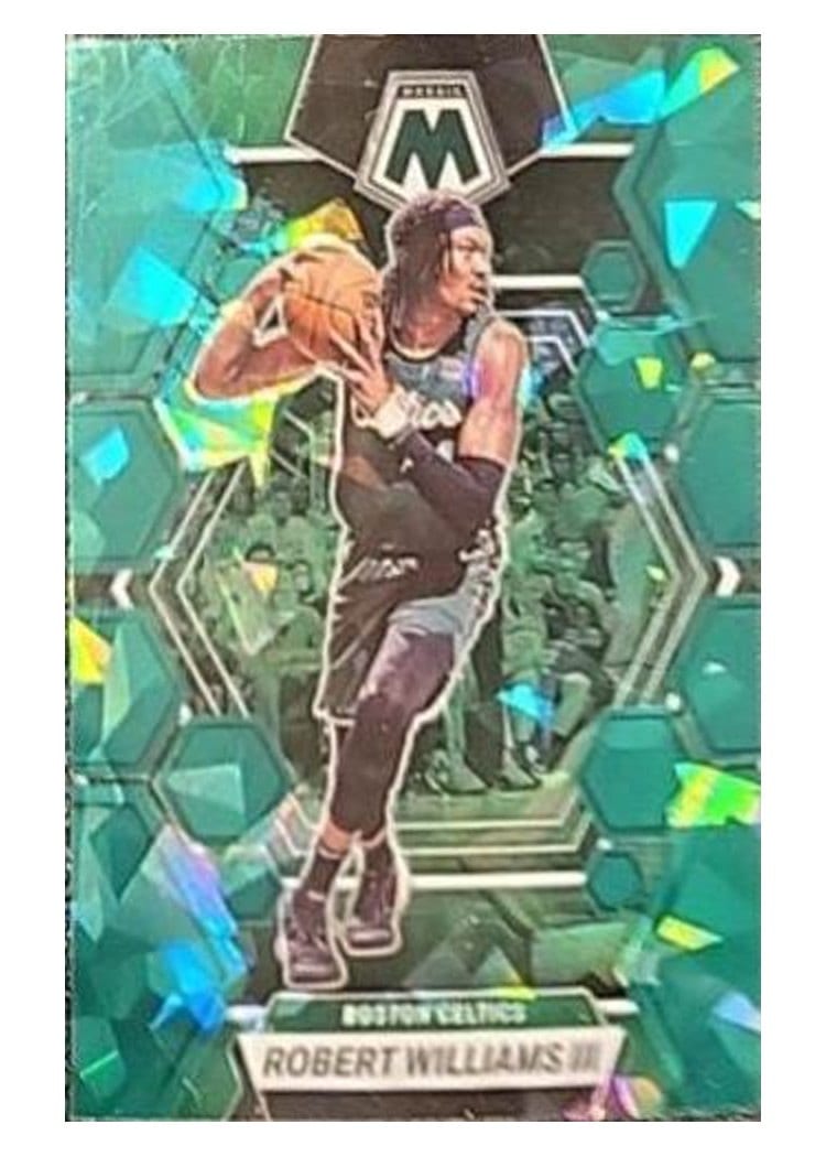 2022-23 Panini Mosaic Base Set Robert Williams III Green Ice #142 card