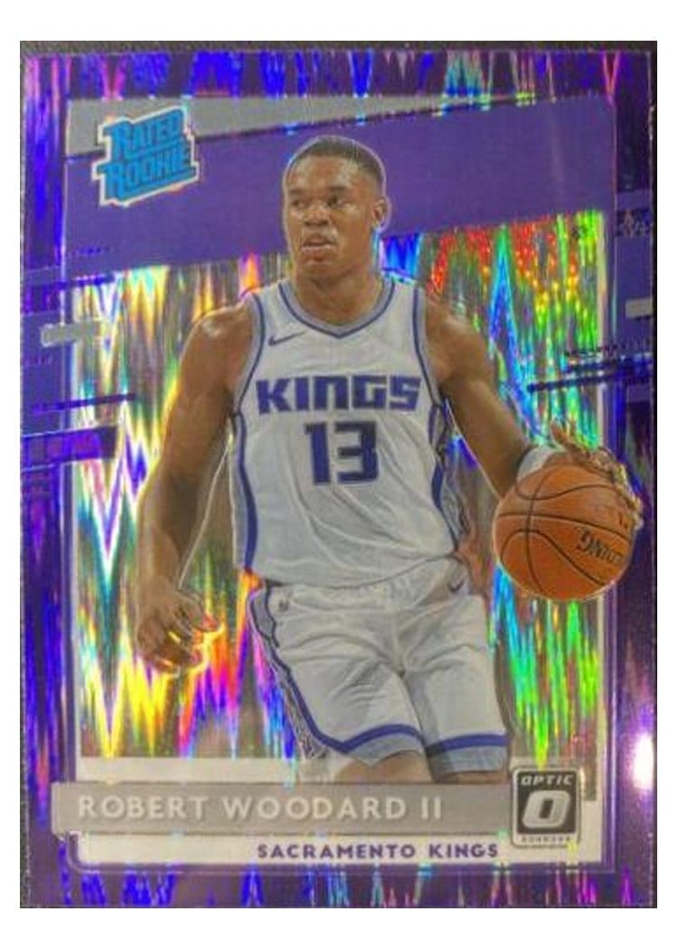 2020-21 Donruss Optic Base Set Robert Woodard II #187 card