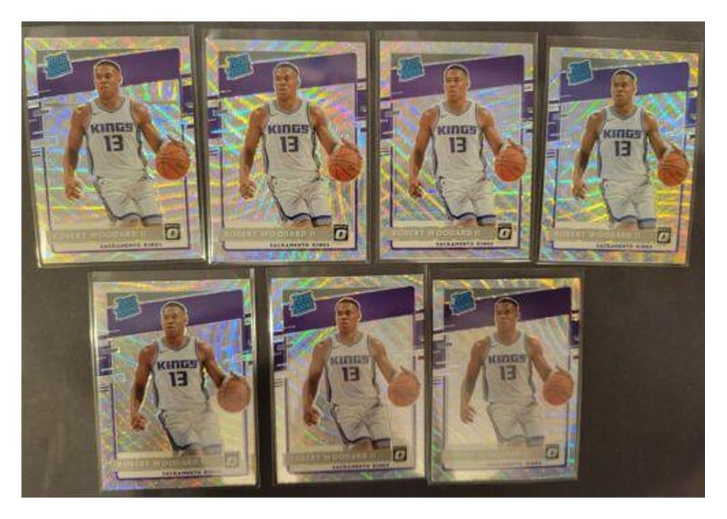2020-21 Donruss Optic Base Set Robert Woodard II #187 card