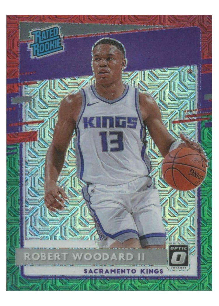2020-21 Donruss Optic Base Set Robert Woodard II #187 card