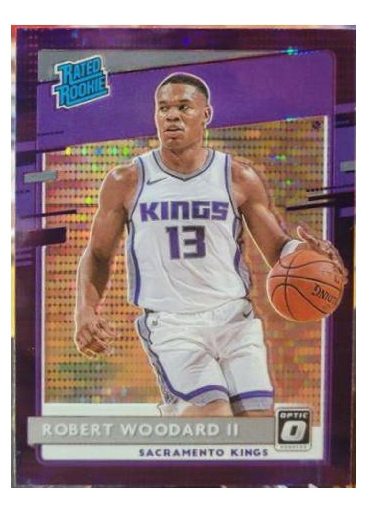 2020-21 Donruss Optic Base Set Robert Woodard II #187 card