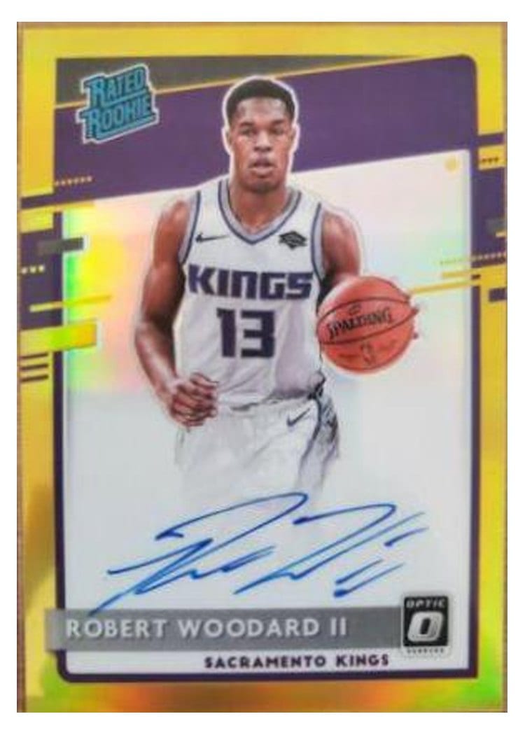 2020-21 Donruss Optic Base Set Robert Woodard II #187 card