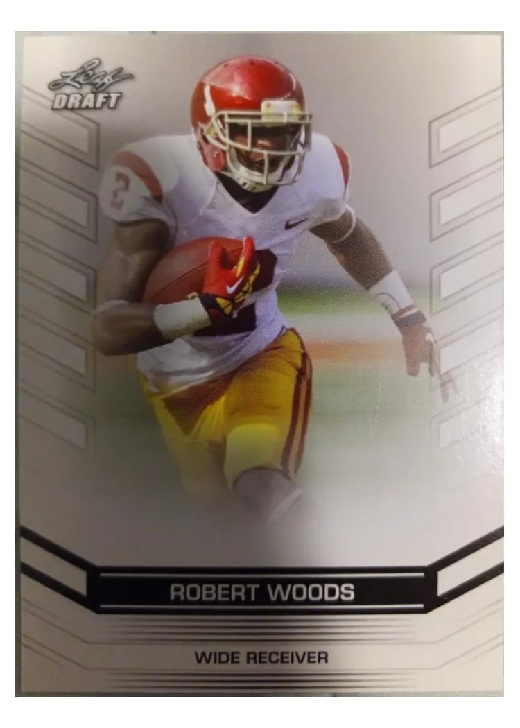 2013 Leaf Draft Robert Woods #60 card