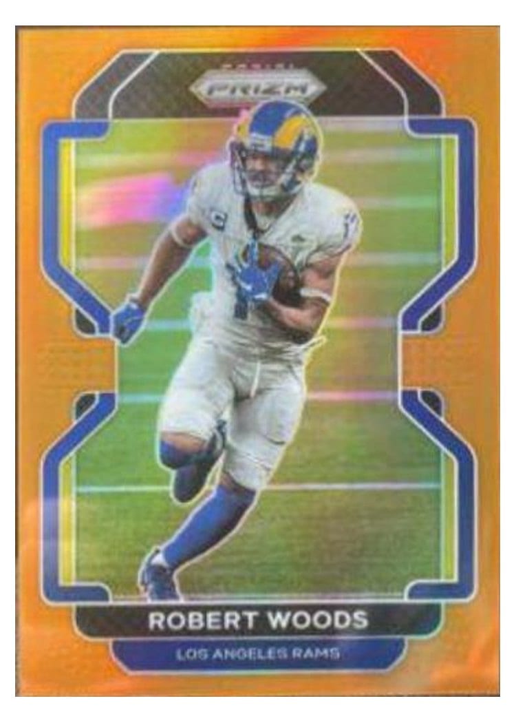 2021 Panini Prizm Base Set Robert Woods Orange Prizm #65 card