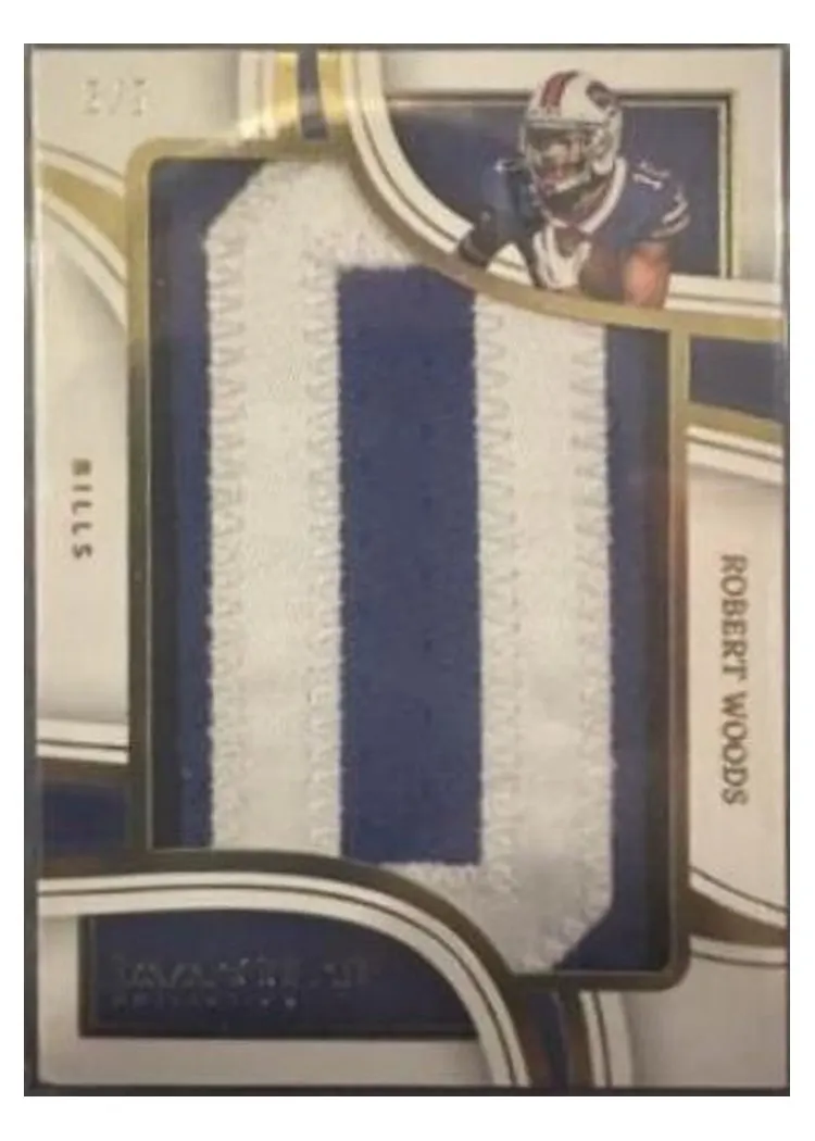 2023 Panini Immaculate Patch Robert Woods #12 card