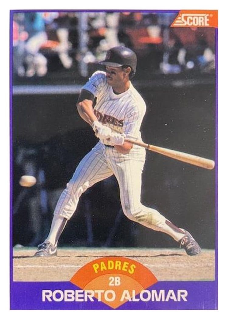 1989 Score Roberto Alomar #232 card