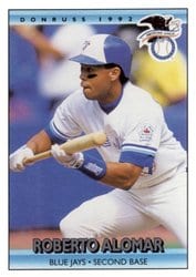 1992 Donruss Base Set Roberto Alomar #28 card
