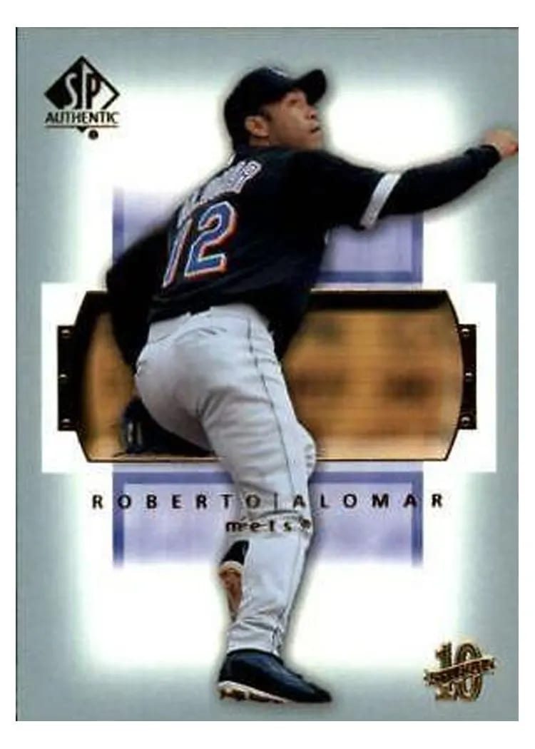 2003 SP Authentic Roberto Alomar #75 card