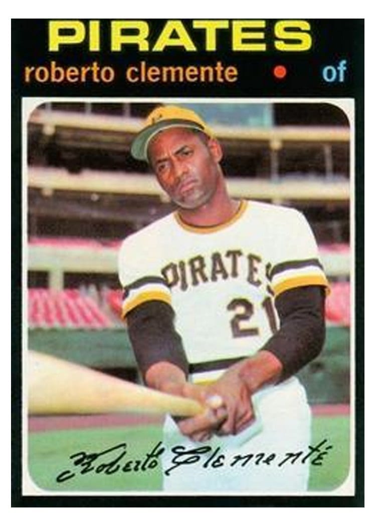 1971 Topps Roberto Clemente #630 card